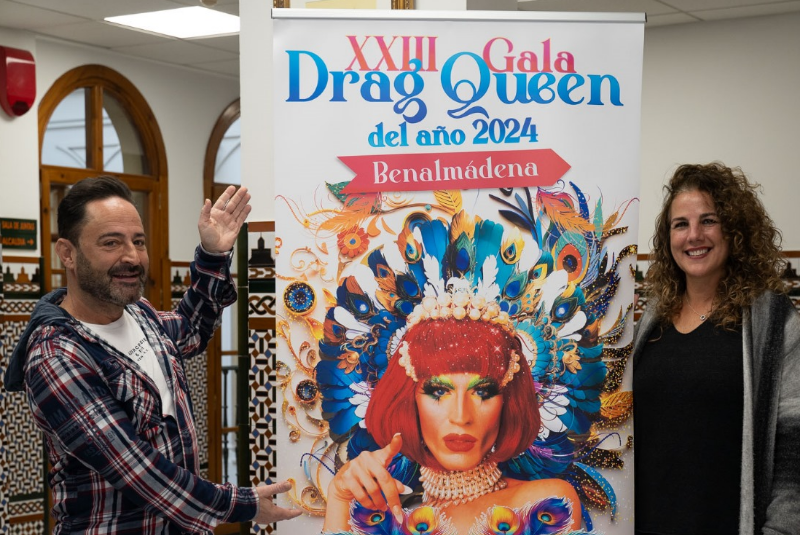 Benalmádena se prepara para vivir la XXIII Gala Drag Queen este viernes en la Plaza de la Mezquita