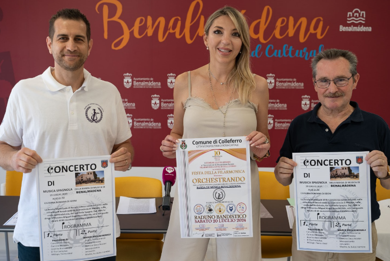 La Banda Municipal de Benalmádena viajará a Italia para un hermanamiento con sus homólogas en Segni y Colleferro