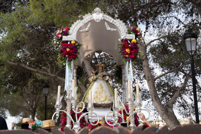 Benalmádena Pueblo celebra con gran fervor y devoción la Romería en honor a la Patrona y Alcaldesa Perpetua, la Virgen de la Cruz