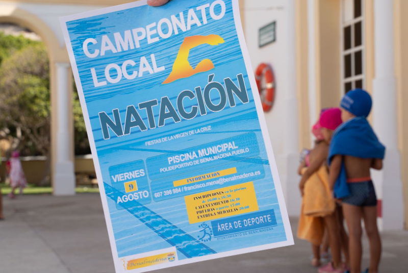 El Polideportivo de Benalmádena Pueblo se prepara para acoger este viernes el XXXVII Campeonato Local de Natación 2024