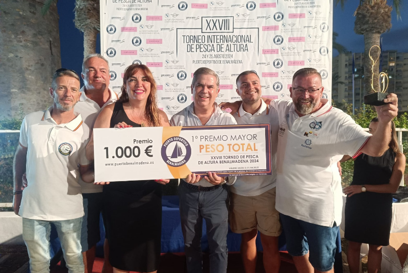 Poseidón se alza con el XXVIII Torneo Internacional de Pesca de Altura de Benalmádena en sus dos categorías