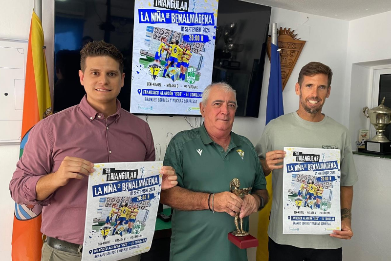 Todo listo para el primer torneo triangular de fútbol femenino ‘La Niña de Benalmádena’