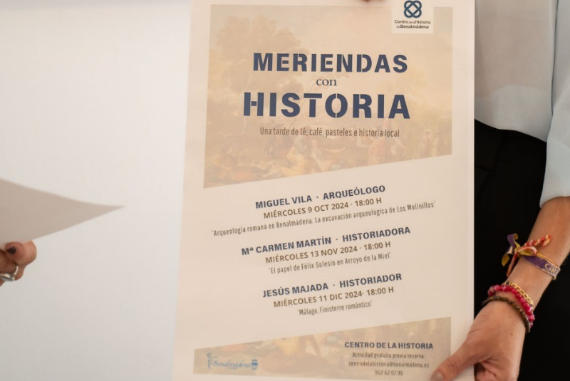 El Centro de la Historia inaugura ‘Meriendas con Historia’, un ciclo de encuentros con expertos en Benalmádena