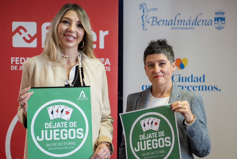 Benalmádena se suma a la conmemoración del Día Nacional Sin Juego de Azar con una campaña informativa en el ‘Anica Torres’