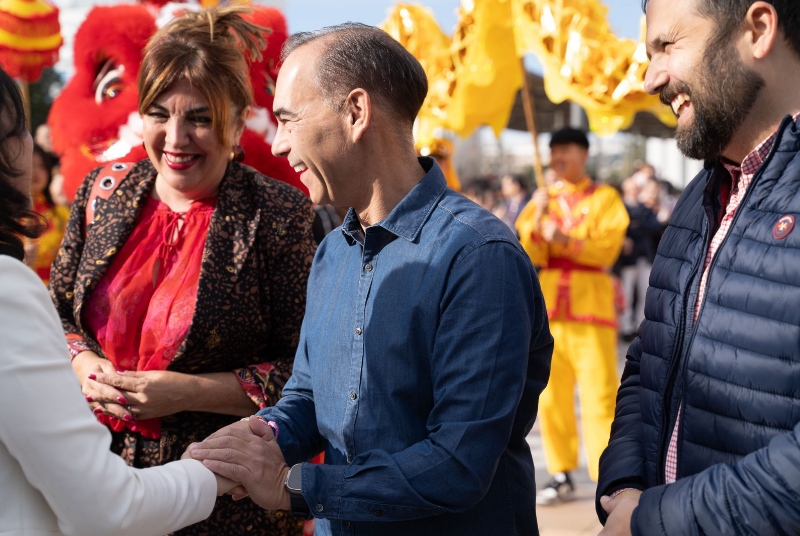 Benalmádena celebra el Año Nuevo Chino con un lleno espectacular, grandes desfiles, danza y comida típica del país asiático