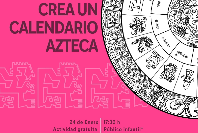 EL CLUB DEL EXPLORADOR. CREA UN CALENDARIO AZTECA