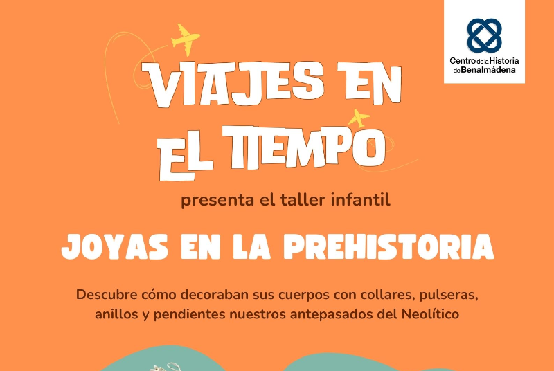 VIAJES EN EL TIEMPO. TALLER DE JOYERÍA EN LA PREHISTORIA