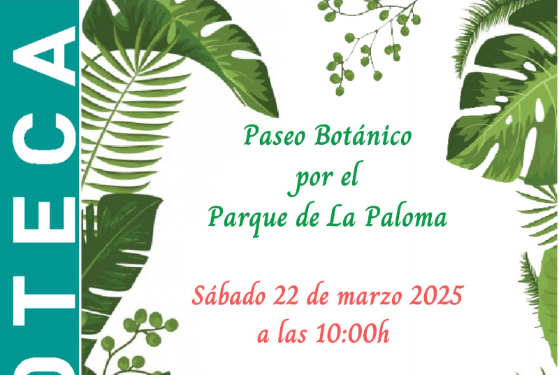 BOTANICAL WALK, with José García Berenguer