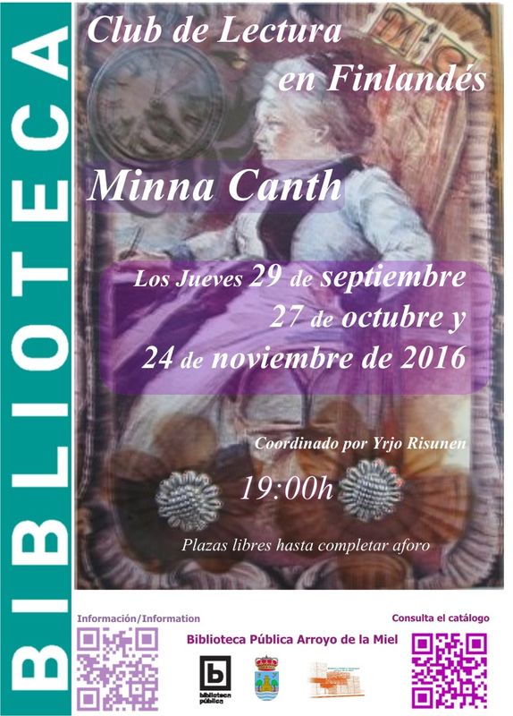 Club de lectura 'Minna Canth'